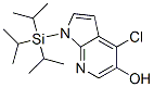 4-氯-1-[三(1-甲基乙基)硅酯]-1H-吡咯并[2,3-b]吡啶-5-醇結(jié)構(gòu)式_685513-98-8結(jié)構(gòu)式