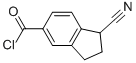 1H-indene-5-carbonyl chloride, 1-cyano-2,3-dihydro-(9ci)Structure,68634-08-2Structure 1H-indene-5-carbonyl chloride, 1-cyano-2,3-dihydro-(9ci) Structure,68634-08-2Structure