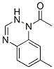 1,2,4-Benzotriazine, 1-acetyl-1,2-dihydro-7-methyl-(9ci)Structure,686701-11-1Structure 1,2,4-Benzotriazine, 1-acetyl-1,2-dihydro-7-methyl-(9ci) Structure,686701-11-1Structure