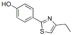 Phenol, 4-(4-ethyl-2-thiazolyl)-(9ci)Structure,687621-86-9Structure Phenol, 4-(4-ethyl-2-thiazolyl)-(9ci) Structure,687621-86-9Structure