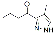 1-Butanone, 1-(4-methyl-1h-pyrazol-3-yl)-Structure,68809-56-3Structure 1-Butanone, 1-(4-methyl-1h-pyrazol-3-yl)- Structure,68809-56-3Structure