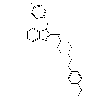 Astemizole Structure,68844-77-9Structure