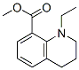 8-Quinolinecarboxylicacid,1-ethyl-1,2,3,4-tetrahydro-,methylester(9ci)Structure,689162-86-5Structure 8-Quinolinecarboxylicacid,1-ethyl-1,2,3,4-tetrahydro-,methylester(9ci) Structure,689162-86-5Structure