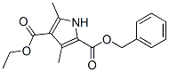 2-Benzyl 4-ethyl 3,5-dimethyl-1H-pyrrole-2,4-dicarboxylateStructure,68999-91-7Structure 2-Benzyl 4-ethyl 3,5-dimethyl-1H-pyrrole-2,4-dicarboxylate Structure,68999-91-7Structure