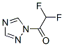 1H-1,2,4-triazole, 1-(difluoroacetyl)- (9ci)Structure,69018-44-6Structure 1H-1,2,4-triazole, 1-(difluoroacetyl)- (9ci) Structure,69018-44-6Structure