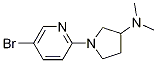 1-(5-Bromo-pyridin-2-yl)-pyrrolidin-3-yl-dimethylamineStructure,690264-82-5Structure 1-(5-Bromo-pyridin-2-yl)-pyrrolidin-3-yl-dimethylamine Structure,690264-82-5Structure
