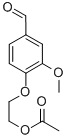 4-(2-Acetoxy-ethoxy)-3-methoxy-benzaldehydeStructure,692275-82-4Structure 4-(2-Acetoxy-ethoxy)-3-methoxy-benzaldehyde Structure,692275-82-4Structure