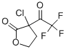 2(3H)-furanone, 3-chlorodihydro-3-(trifluoroacetyl)-(9ci)Structure,69243-05-6Structure 2(3H)-furanone, 3-chlorodihydro-3-(trifluoroacetyl)-(9ci) Structure,69243-05-6Structure