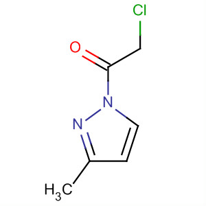 1H-pyrazole, 1-(chloroacetyl)-3-methyl-(9ci)Structure,69413-05-4Structure 1H-pyrazole, 1-(chloroacetyl)-3-methyl-(9ci) Structure,69413-05-4Structure