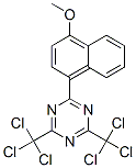 1,3,5-Triazine, 2-(4-methoxy-1-naphthalenyl)-4,6-bis(trichloromethyl)-Structure,69432-40-2Structure 1,3,5-Triazine, 2-(4-methoxy-1-naphthalenyl)-4,6-bis(trichloromethyl)- Structure,69432-40-2Structure