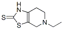 (9CI)-5-乙基-4,5,6,7-四氫-噻唑并[5,4-c]吡啶-2(1H)-硫酮結(jié)構(gòu)式_695140-83-1結(jié)構(gòu)式