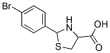 2-(4-Bromophenyl)-1,3-thiazolane-4-carboxylic acidStructure,69570-83-8Structure 2-(4-Bromophenyl)-1,3-thiazolane-4-carboxylic acid Structure,69570-83-8Structure