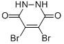 4,5-Dibromo-1,2-dihydropyridazine-3,6-dione Structure,6958-60-7Structure