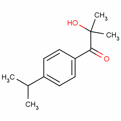 1-(4-Isopropylphenyl)-2-hydroxy-2-methyl-1-propanone Structure,69673-85-4Structure