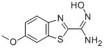 2-Benzothiazolecarboximidamide,n-hydroxy-6-methoxy-Structure,697784-33-1Structure 2-Benzothiazolecarboximidamide,n-hydroxy-6-methoxy- Structure,697784-33-1Structure