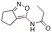 n-(5,6-二氫-4H-環(huán)戊并[c]異噁唑-3-基)-丙酰胺結(jié)構(gòu)式_698976-19-1結(jié)構(gòu)式