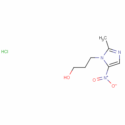 2-Methyl-5-nitro-1h-imidazole-1-propanol monohydrochlorideStructure,70028-95-4Structure 2-Methyl-5-nitro-1h-imidazole-1-propanol monohydrochloride Structure,70028-95-4Structure