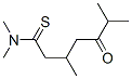 Heptanethioamide, n,n,3,6-tetramethyl-5-oxo-Structure,70367-60-1Structure Heptanethioamide, n,n,3,6-tetramethyl-5-oxo- Structure,70367-60-1Structure
