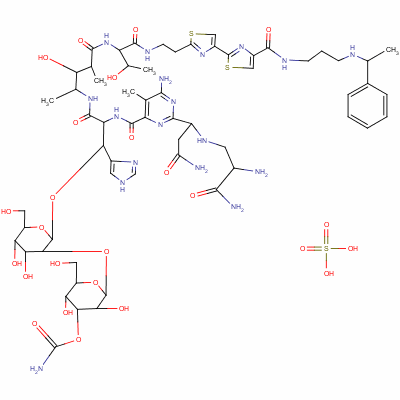 Peplomycin sulfateStructure,70384-29-1Structure Peplomycin sulfate Structure,70384-29-1Structure