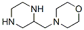 (9ci)-4-(2-哌嗪甲基)-嗎啉結(jié)構(gòu)式_70403-32-6結(jié)構(gòu)式