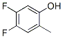 4,5-Difluoro-2-methylphenolStructure,704884-76-4Structure 4,5-Difluoro-2-methylphenol Structure,704884-76-4Structure