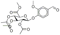 4-甲?；?2-甲氧基苯基beta-D-吡喃葡糖苷酸三乙酸酯甲酯結(jié)構(gòu)式_704885-44-9結(jié)構(gòu)式