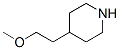 4-(2-Methoxyethyl)piperidineStructure,70724-70-8Structure 4-(2-Methoxyethyl)piperidine Structure,70724-70-8Structure