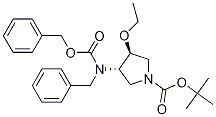 (3S,4s)-tert-butyl 3-(benzyl(benzyloxycarbonyl)amino)-4-ethoxypyrrolidine-1-carboxylateStructure,708273-39-6Structure (3S,4s)-tert-butyl 3-(benzyl(benzyloxycarbonyl)amino)-4-ethoxypyrrolidine-1-carboxylate Structure,708273-39-6Structure