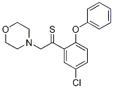 2-(5-Chloro-2-phenoxyphenyl)-1-morpholinoethanethioneStructure,70958-19-9Structure 2-(5-Chloro-2-phenoxyphenyl)-1-morpholinoethanethione Structure,70958-19-9Structure