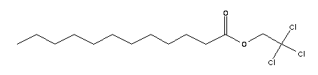 2,2,2-Trichloroethyl laurateStructure,71071-51-7Structure 2,2,2-Trichloroethyl laurate Structure,71071-51-7Structure