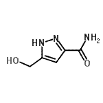 5-(hydroxymethyl)-1H-pyrazole-3-carboxamideStructure,71083-83-5Structure 5-(hydroxymethyl)-1H-pyrazole-3-carboxamide Structure,71083-83-5Structure