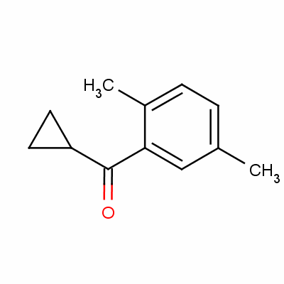 Cyclopropyl-(2,5-dimethylphenyl)methanoneStructure,71172-44-6Structure Cyclopropyl-(2,5-dimethylphenyl)methanone Structure,71172-44-6Structure