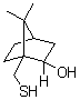 (1S)-(-)-10-巰基異冰片結構式_71242-58-5結構式