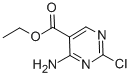 5-Pyrimidinecarboxylic acid, 4-amino-2-chloro-, ethyl ester Structure,71406-78-5Structure