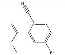5-溴-2-氰基苯甲酸甲酯結(jié)構(gòu)式_714237-95-3結(jié)構(gòu)式