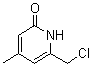 2(1H)-Pyridinone, 6-(chloromethyl)-4-methyl-Structure,71431-17-9Structure 2(1H)-Pyridinone, 6-(chloromethyl)-4-methyl- Structure,71431-17-9Structure