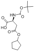 Boc-asp(ocpent)-ohStructure,71447-58-0Structure Boc-asp(ocpent)-oh Structure,71447-58-0Structure