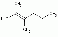 2,3-Dimethyl-2-hexeneStructure,7145-20-2Structure 2,3-Dimethyl-2-hexene Structure,7145-20-2Structure