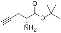 (R)-2-氨基-4-戊炔酸叔丁酯結構式_71460-15-6結構式
