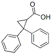2,2-Diphenylcyclopropanecarboxylic acidStructure,7150-12-1Structure 2,2-Diphenylcyclopropanecarboxylic acid Structure,7150-12-1Structure