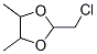 1,3-Dioxolane, 2-(chloromethyl)-4,5-dimethyl-Structure,7166-45-2Structure 1,3-Dioxolane, 2-(chloromethyl)-4,5-dimethyl- Structure,7166-45-2Structure