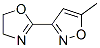 Isoxazole, 3-(4,5-dihydro-2-oxazolyl)-5-methyl-(9ci)Structure,7186-53-0Structure Isoxazole, 3-(4,5-dihydro-2-oxazolyl)-5-methyl-(9ci) Structure,7186-53-0Structure