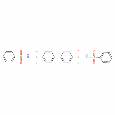 N,n-bis(phenylsulphonyl)biphenyl-4,4-disulphonamideStructure,7218-46-4Structure N,n-bis(phenylsulphonyl)biphenyl-4,4-disulphonamide Structure,7218-46-4Structure