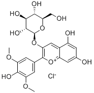 氯化錦葵色素-3-Β-葡糖苷結(jié)構(gòu)式_7228-78-6結(jié)構(gòu)式