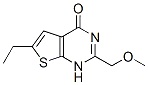 (9CI)-6-乙基-2-(甲氧基甲基)-噻吩并[2,3-d]嘧啶-4(1H)-酮結(jié)構(gòu)式_724745-42-0結(jié)構(gòu)式