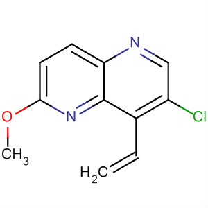7-Chloro-8-ethenyl-2-(methyloxy)-1,5-naphthyridineStructure,724787-25-1Structure 7-Chloro-8-ethenyl-2-(methyloxy)-1,5-naphthyridine Structure,724787-25-1Structure