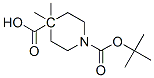4-(Methoxycarbonyl)-4-methylpiperidine-1-carboxylic acid tert-butyl esterStructure,724790-59-4Structure 4-(Methoxycarbonyl)-4-methylpiperidine-1-carboxylic acid tert-butyl ester Structure,724790-59-4Structure