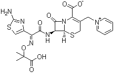 CeftazidimeStructure,72558-82-8Structure Ceftazidime Structure,72558-82-8Structure