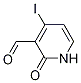 1,2-Dihydro-4-iodo-2-oxopyridine-3-carbaldehyde Structure,726206-53-7Structure