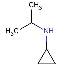N-異丙基環(huán)丙胺結(jié)構(gòu)式_73121-94-5結(jié)構(gòu)式